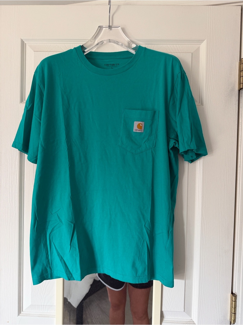 Carhartt Teal Short-Sleeve Pocket Tee